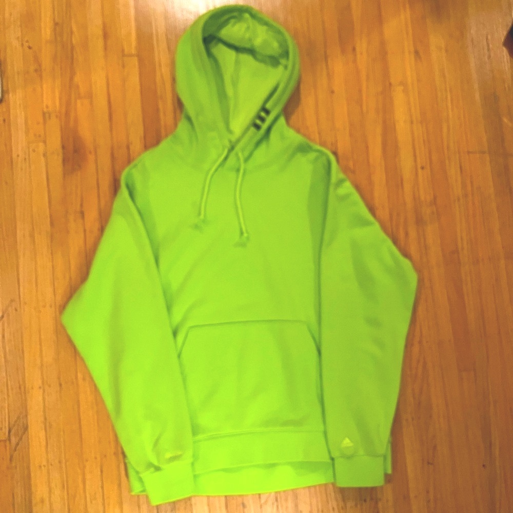Adidas x IVY PARK Neon Green Hoodie, Unisex Medium